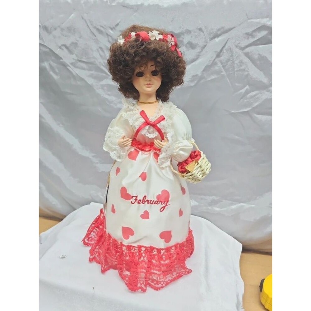 February Brinn calendar doll plays Rose Garden